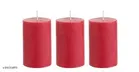 Scented Pillar Shaped Candles 