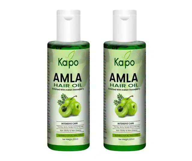 Kaipo Herbal Amla Hair Oil (200 ml, Pack of 2)