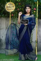 Georgette Printed Saree for Women 