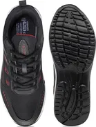 ASIAN Casual Sneaker Shoes for Men, Black & Red 