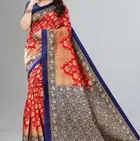 Art Silk Printed Saree for Women 