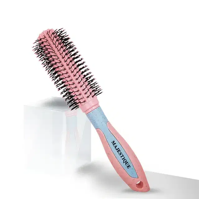 Majestique Round Blow Dry Brush for Hair Styling (B-110)
