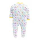 Hosiery Cotton Printed Rompers for Kids, Pack of 3, Multicolor 