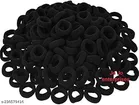 Rubber Hair Bands for Women & Girls (Multicolor, Pack of 50)