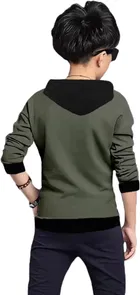 Cotton Blend Hoodies  for Boys 