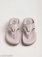 Solid Synthetic Flat Girls Sandals 