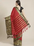 Cotton Embellished Saree for Women 