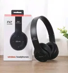 P47 Foldable Wireless Bluetooth Headphone with Mic & SD Card Support 