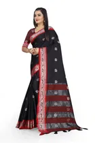 Cotton Embellished Saree for Women 