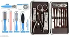 Stainless Steel Manicure & Pedicure Kit, Multicolor, Set of 1