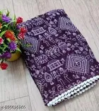 Georgette Printed Saree for Women 