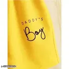 Poly Blend Clothing Set for Kids, Black & Yellow  
