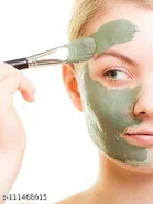 Personal and Professional Use 2 face pack brush and oval brush 