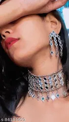 Necklace with Earrings for Women 