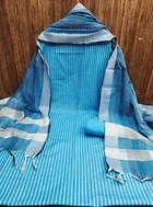 Jacquard Unstitched Dress Material for Women 