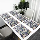 PVC Printed Dining Table Placemats 