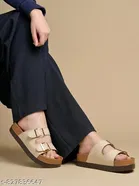 Shoetopia Heel Sandals Cream Size IND-5