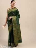 Banarasi Silk Zari Woven Saree for Women 