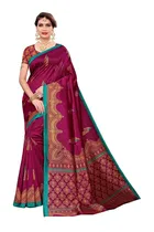 Art Silk Printed Saree for Women 