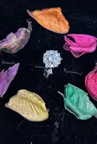 Silver Plated Rotating Ring for Women 