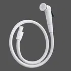 Blacky Health Faucet with 1 mtr Hose Pipe & Hook (White, Set of 1)