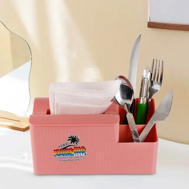 Refresh Tissue Paper Holder/ Desk Organizer/ Tooth Brush Holder, Assorted