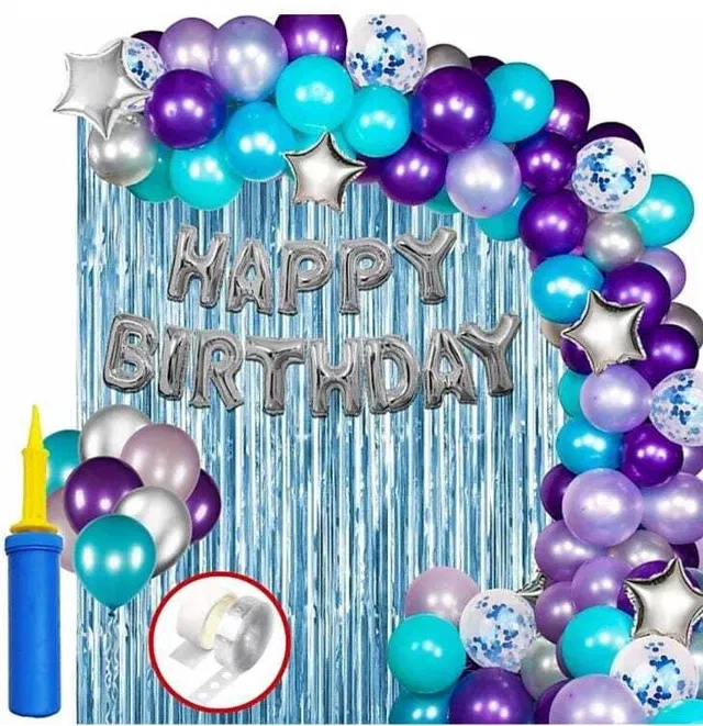 Party Decoration Kits (Multicolor, Set of 95)