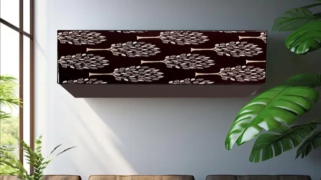 PVC Printed AC Cover (Multicolor, 1.5 Ton)