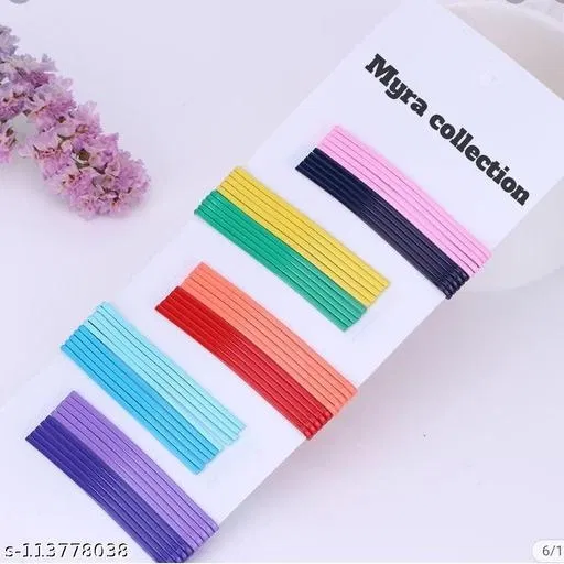 Hair Pins for Women (Multicolor, Pack of 1)