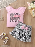 Cotton Blend Clothing Set for Girls 