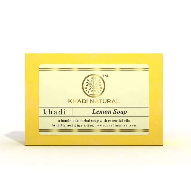 Khadi Natural Lemon Soap 125 g