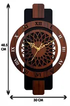 Khatu Crafts Wooden Wall Clock 