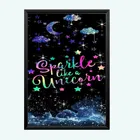 Polyester Unicorn Wall Photo Frame 