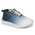 Sports Shoes for Men, Blue & White 