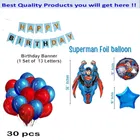 Super Man Theme Birthday Decoration ,Blue,Set Of 1