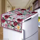 KANUSHI Industries® Fridge Covers / Refrigerator Cover +1 Pc Top Load Semi Automatic Washing Machine Cover 