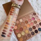 32k Bronze Eye Shadow Palette 35 Matte&Shimmer Shades Waterproof Eyeshadow | Smudgeproof Eye Shadow- 35g.