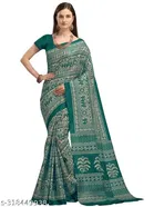 Cotton Silk Zari Woven Saree for Women 
