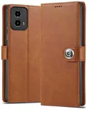 Artificial Leather Motorola Moto G24 Power Flip Cover 