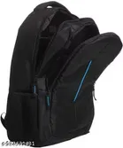 Polyester Backpack for Men & Women, Black