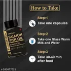 Fij Ayurveda 60 Pcs Salmon Fish Oil Omega 3 Fish Oil Capsuls