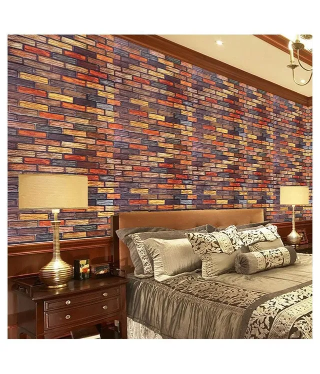 Vinyl Wallpaper for Home (Multicolor, 45x500 cm)