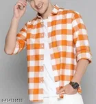Cotton Blend Checked Shirts for Men, Multicolor, Pack of 3 