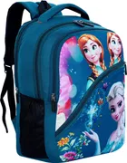 KG Medium 25 L Backpack For Girls Pre School Bag For Girls Kids Frozen Backpack Age Group of 3-9 Years  (Green)