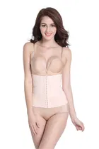 Air Breath Tummy Grip Belt Waist Trainer Trimmer and Slimming Corset 3 Hooks Girdle with Wire Support (S785)