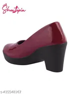 Shoetopia Block Heel Pointed Toe Sandals 