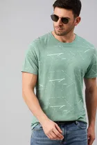 Round Neck Printed T-Shirt for Men 