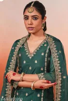 Designer Kurti Pant Dupatta Set for Women 