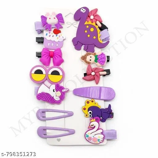 Hair Pins for Women (Purple)
