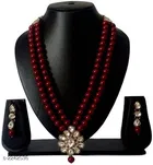 Elegant Pearl Jewellery Set
